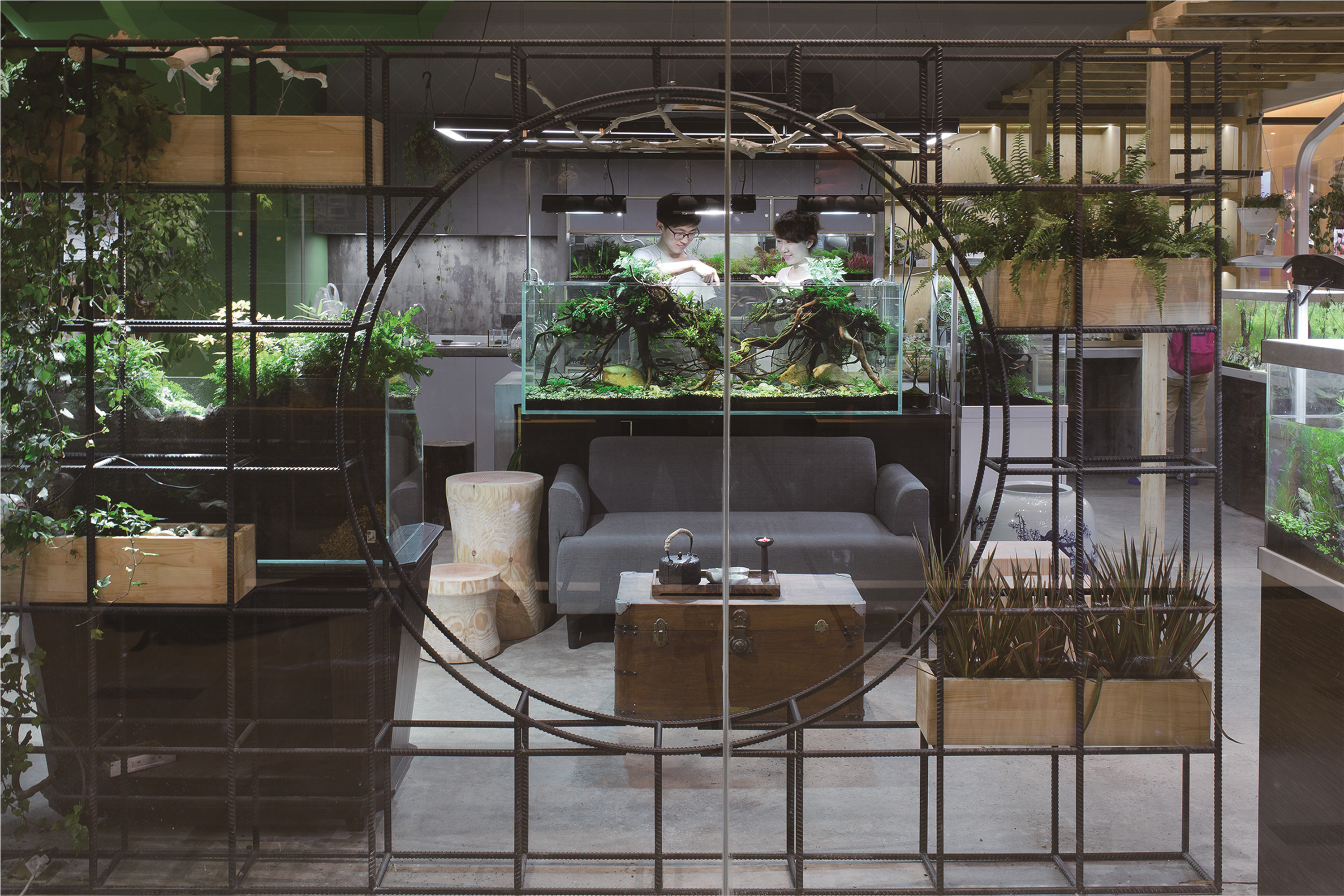 嘉定區(qū)景觀花藝店裝修設計-第4張圖片-上海古都建筑設計集團