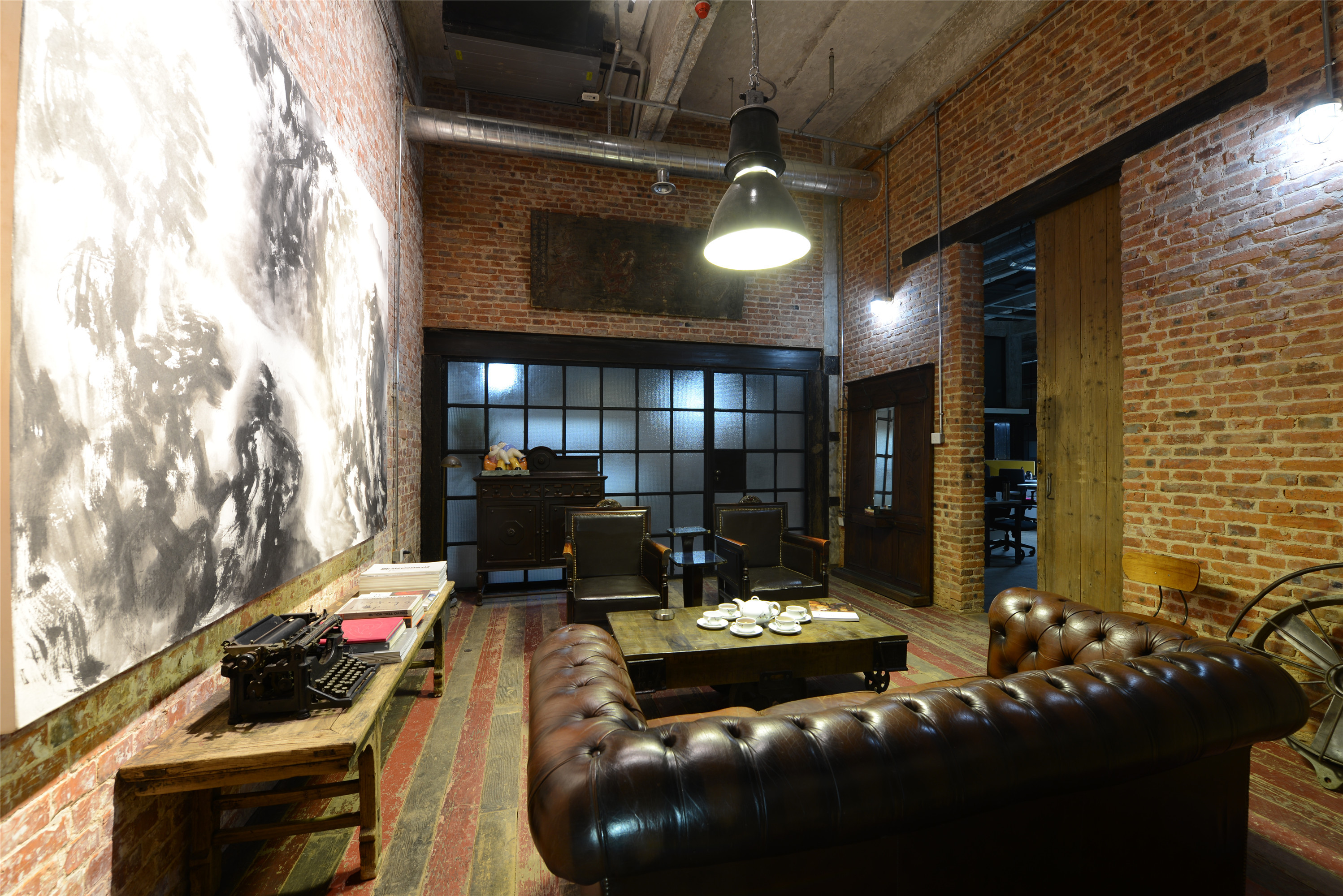 青浦區工業風開闊辦公室裝修設計-第6張圖片-上海古都建筑設計集團