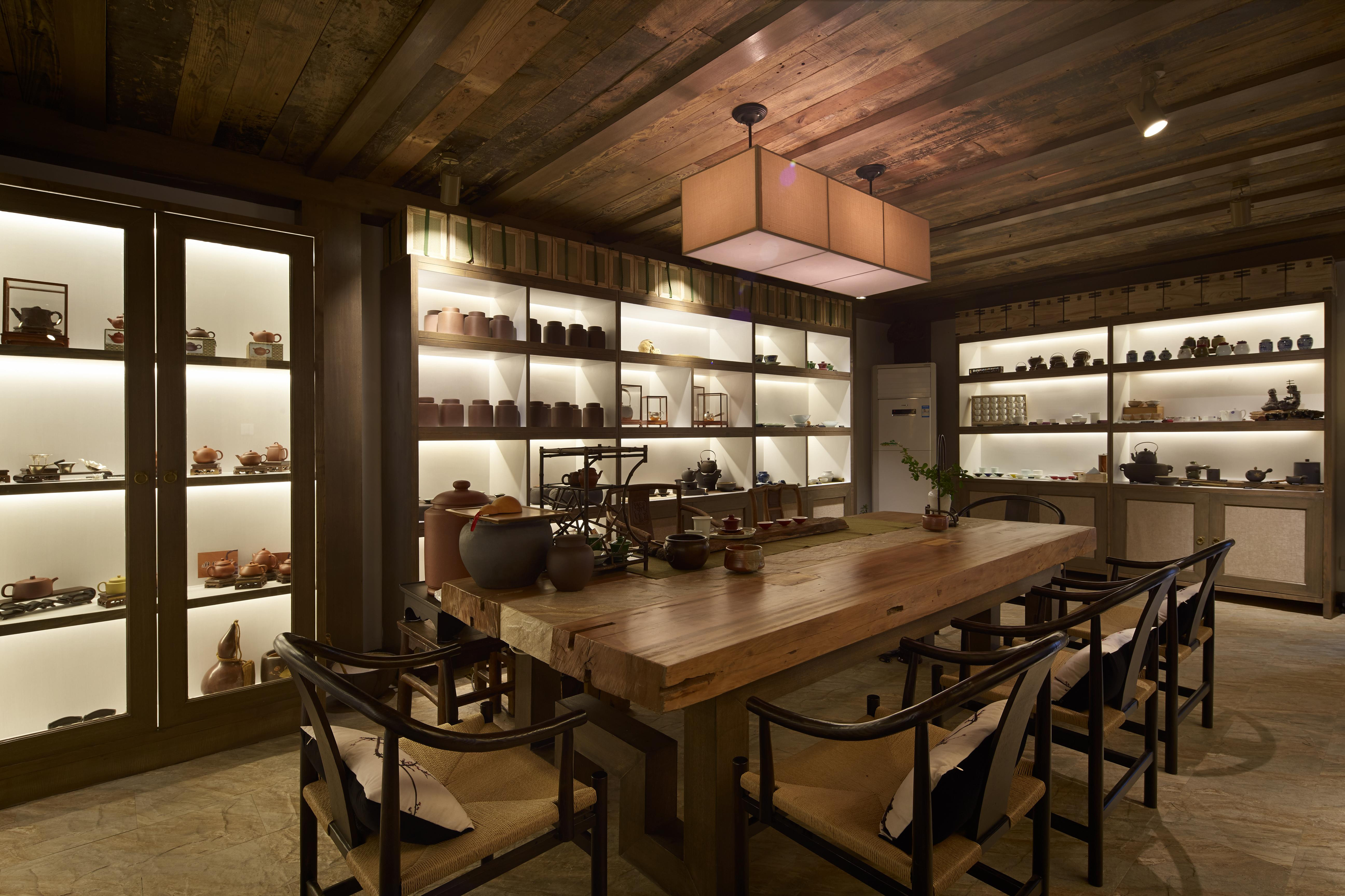 浦東新區韻律茶館裝修設計-第3張圖片-上海古都建筑設計集團