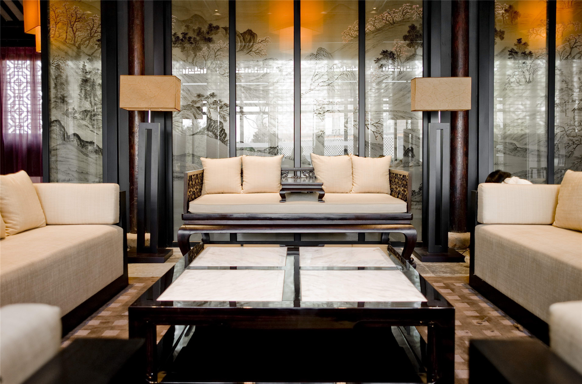 中式復古茶館裝修設計-第1張圖片-上海古都建筑設計集團