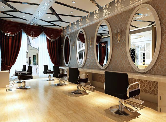 高端開闊發廊裝修設計-第1張圖片-上海古都建筑設計集團