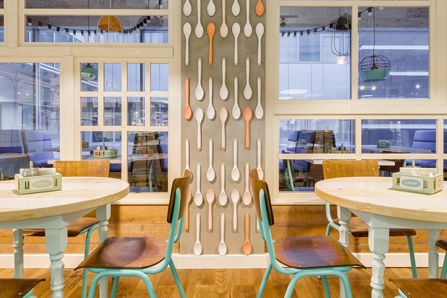 小型清新飲料店裝修設計-第3張圖片-上海古都建筑設計集團