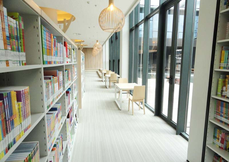 空曠工業風圖書館裝修設計-第4張圖片-上海古都建筑設計集團