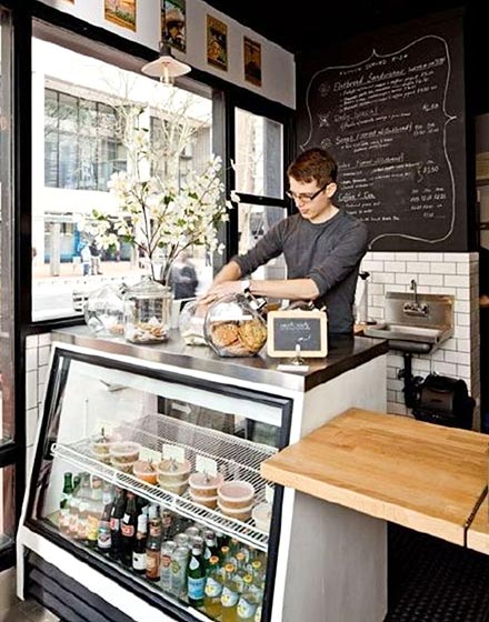 美式風格咖啡廳裝修設計-第1張圖片-上海古都建筑設計集團