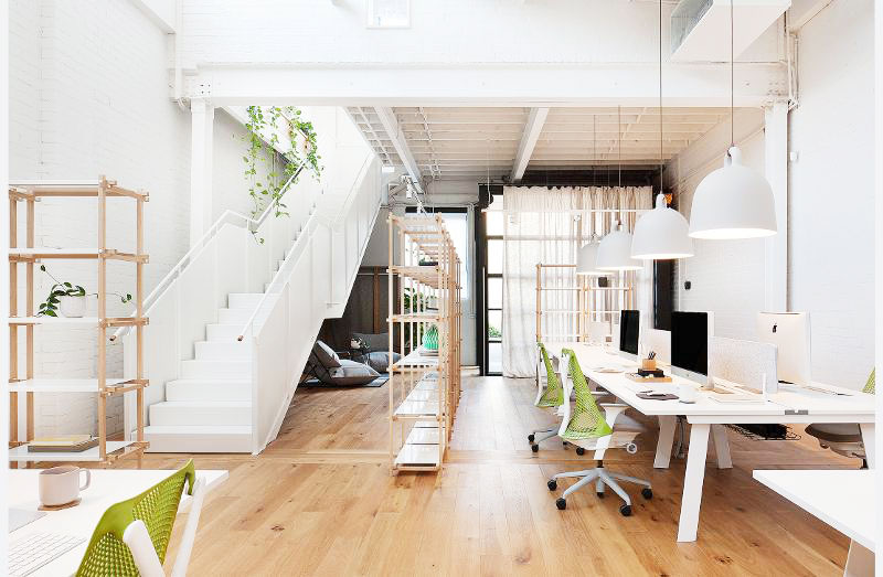 簡約明亮辦公室裝修設(shè)計效果圖-第4張圖片-上海古都建筑設(shè)計集團(tuán)