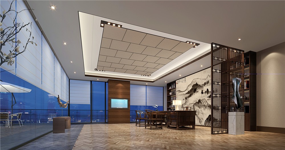 浦東新區高檔辦公樓裝修設計-第5張圖片-上海古都建筑設計集團