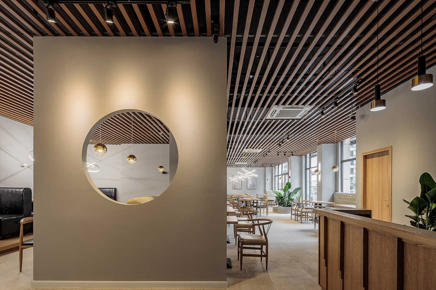 黃浦區(qū)復古中餐廳裝修設計-第2張圖片-上海古都建筑設計集團