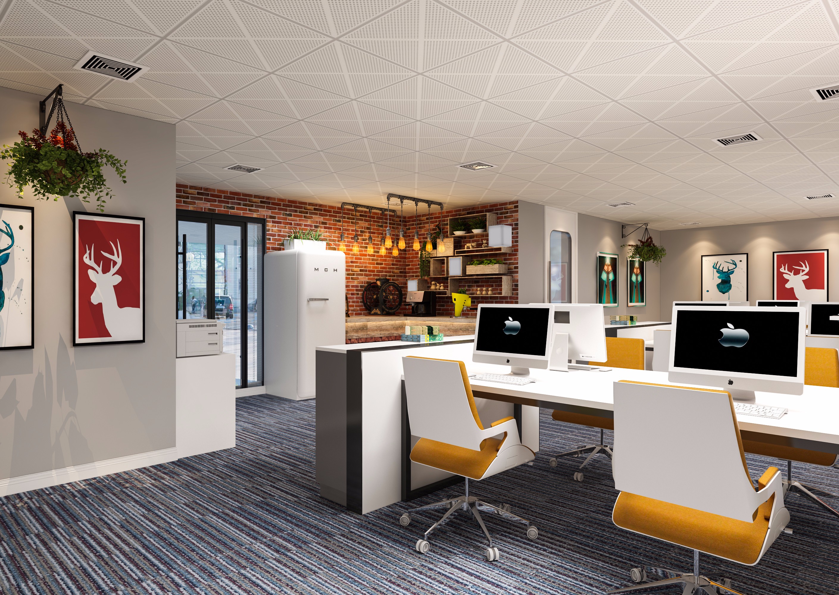 中式休閑辦公室休息區裝修設計-第5張圖片-上海古都建筑設計集團