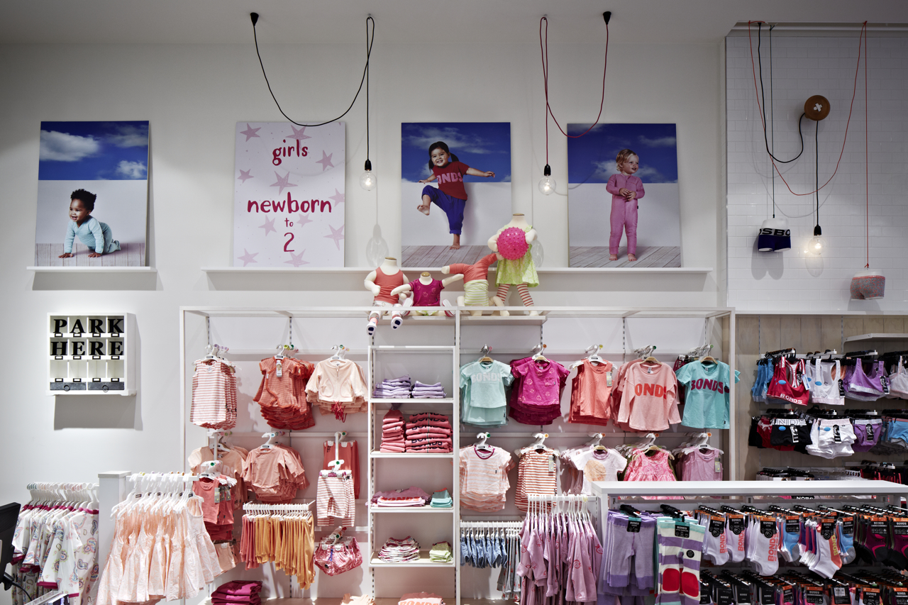 現代時尚童裝店裝修設計-第4張圖片-上海古都建筑設計集團