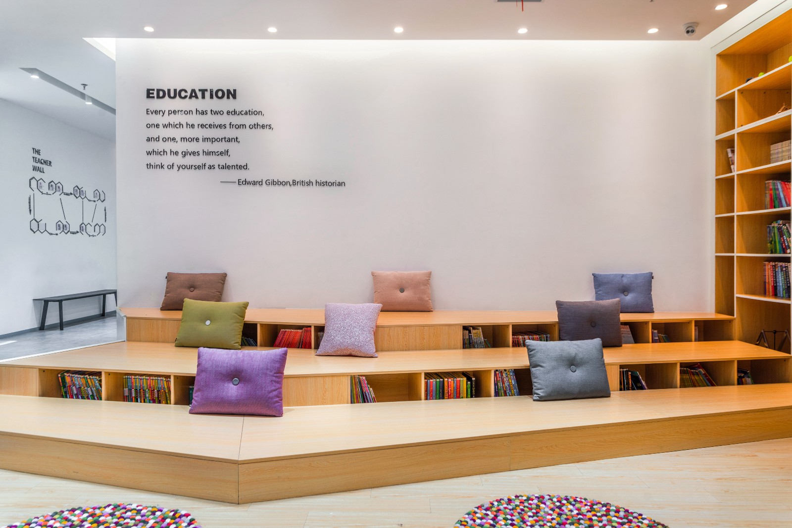 簡約英語教育機構(gòu)裝修設(shè)計-第4張圖片-上海古都建筑設(shè)計集團