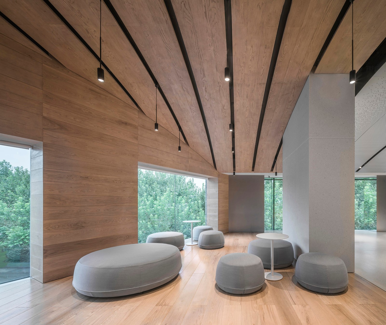 現代簡約4S店展廳裝修設計-第5張圖片-上海古都建筑設計集團