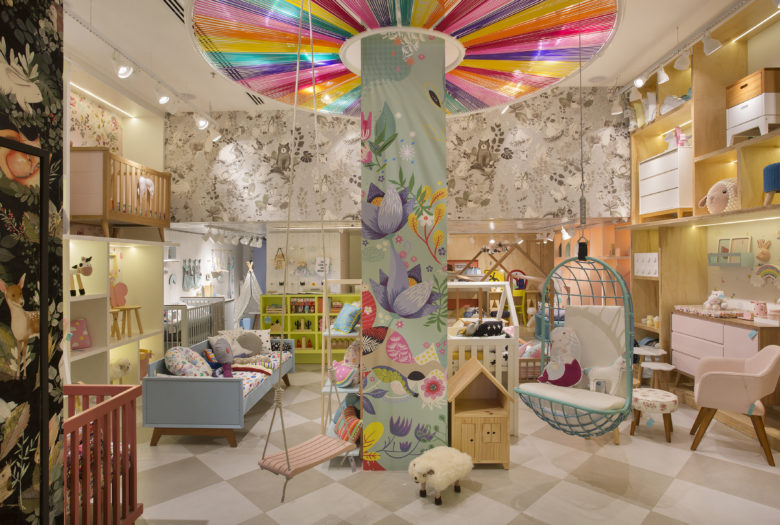 簡約溫馨孕嬰一體店裝修設計-第5張圖片-上海古都建筑設計集團