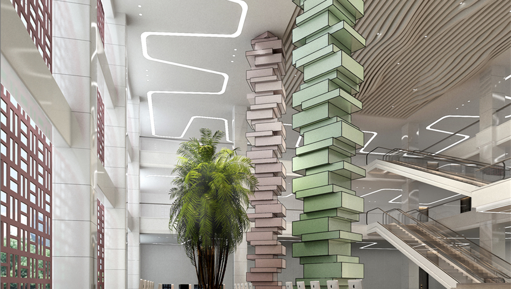 現代科技圖書館裝修設計-第2張圖片-上海古都建筑設計集團