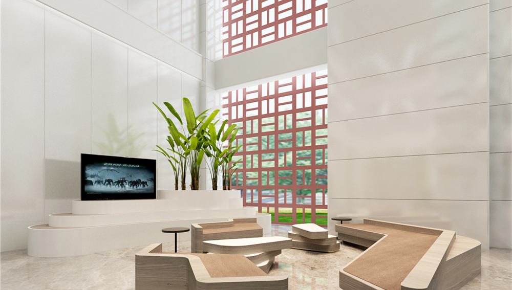 現代科技圖書館裝修設計-第4張圖片-上海古都建筑設計集團