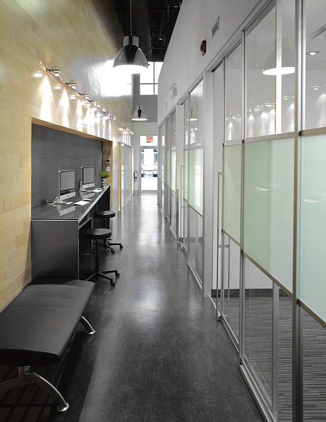 現代科技風格眼科醫院裝修設計-第3張圖片-上海古都建筑設計集團