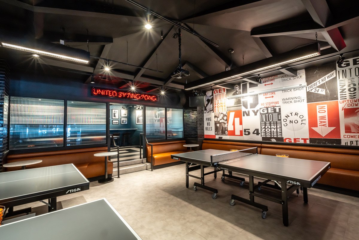復古工業風乒乓球館裝修設計-第4張圖片-上海古都建筑設計集團