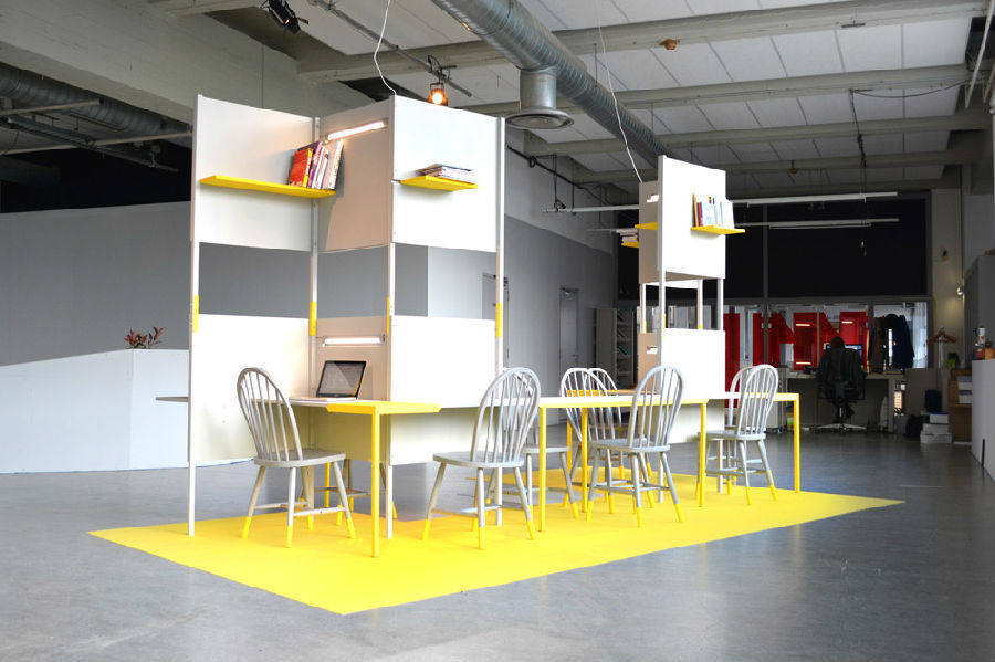 大型簡約工業風辦公室裝修設計-第10張圖片-上海古都建筑設計集團