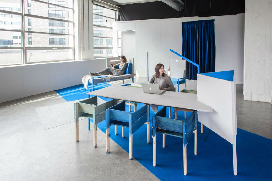 大型簡約工業風辦公室裝修設計-第14張圖片-上海古都建筑設計集團