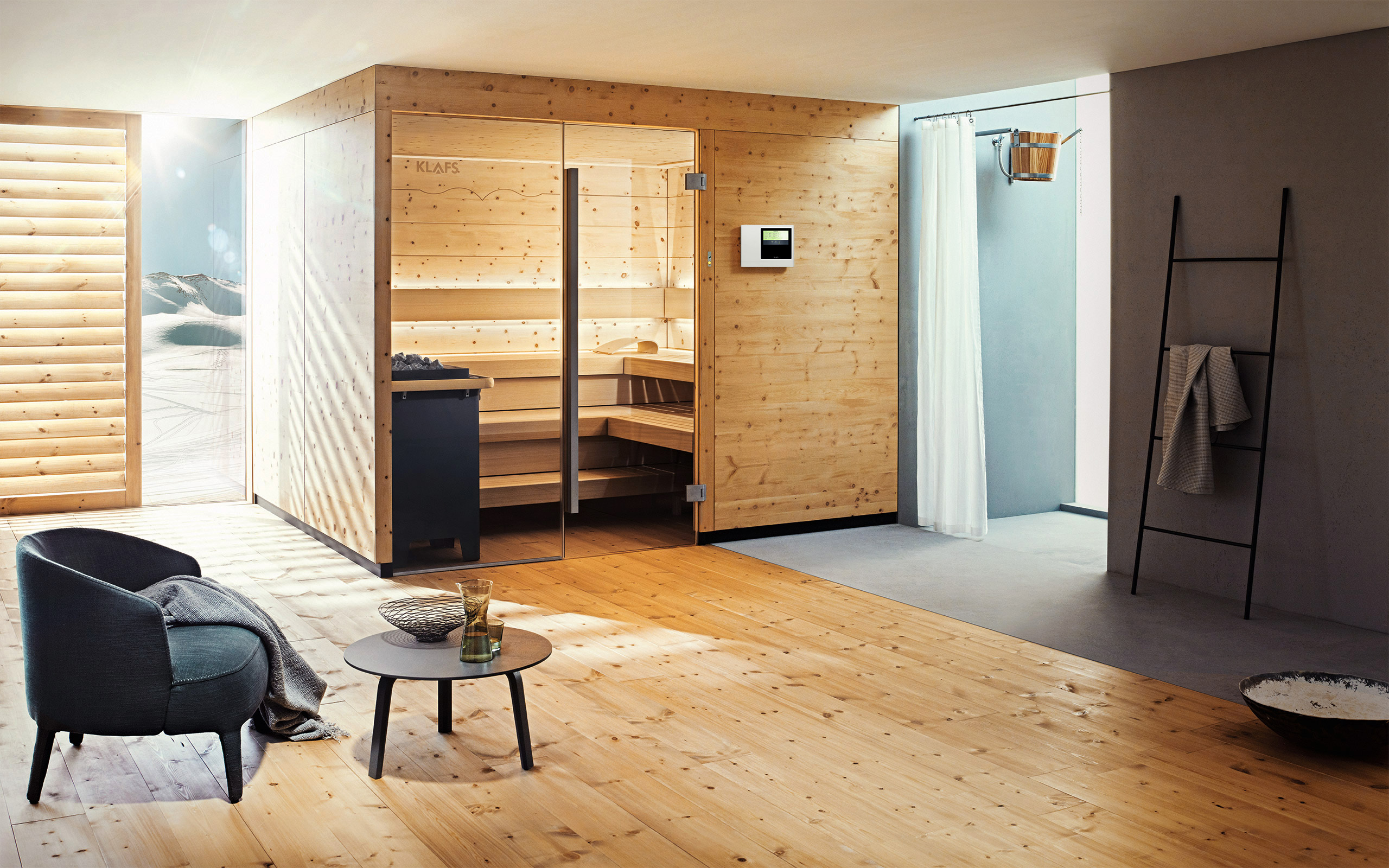 現代簡約全木桑拿房裝修設計-第5張圖片-上海古都建筑設計集團