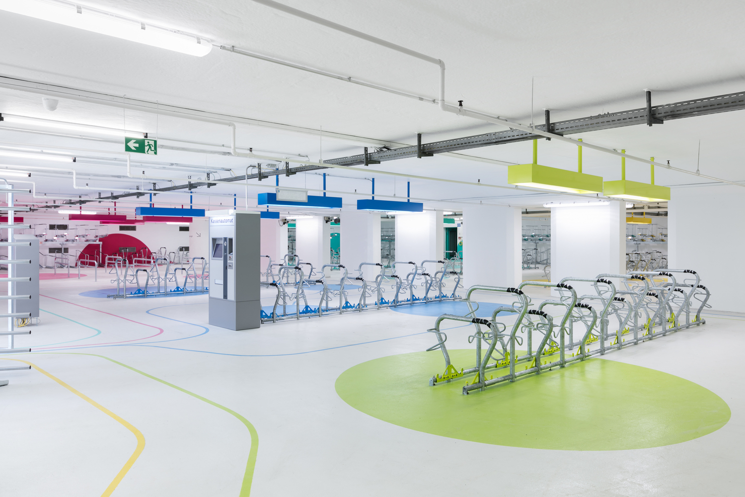 現代簡約自行車停車場裝修設計-第5張圖片-上海古都建筑設計集團