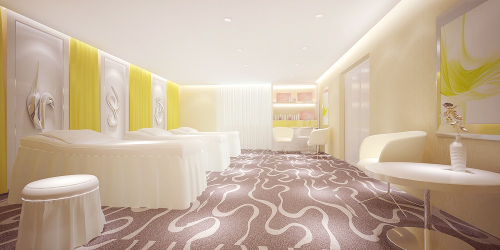 現代時尚風格美容院裝修設計-第1張圖片-上海古都建筑設計集團