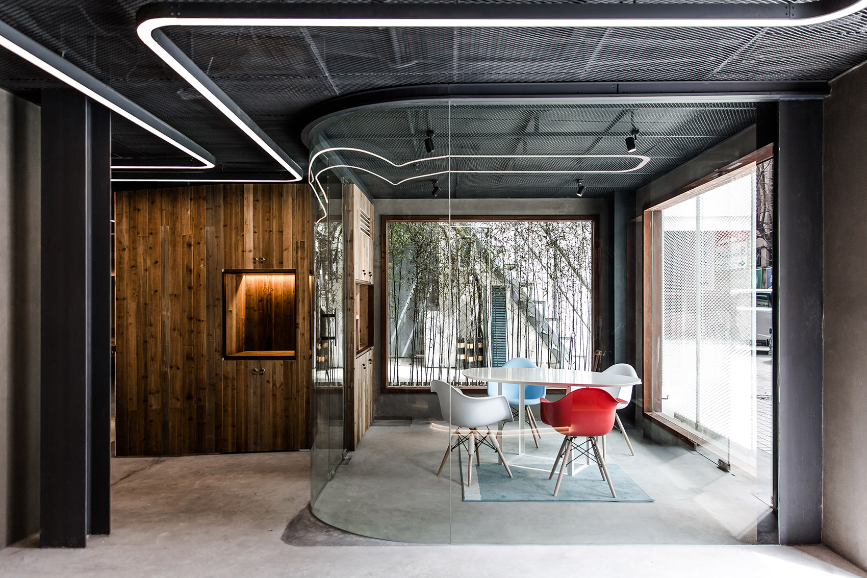 時尚現(xiàn)代藝術(shù)教育機(jī)構(gòu)裝修設(shè)計-第3張圖片-上海古都建筑設(shè)計集團(tuán)