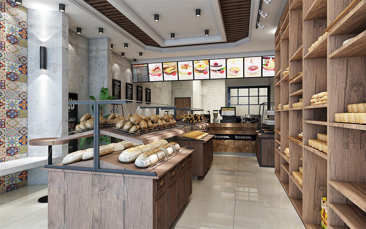 西式精品面包店裝修設(shè)計-第4張圖片-上海古都建筑設(shè)計集團