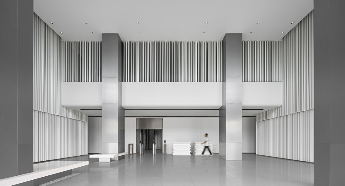 灰白簡約風格辦公室裝修設計-第4張圖片-上海古都建筑設計集團