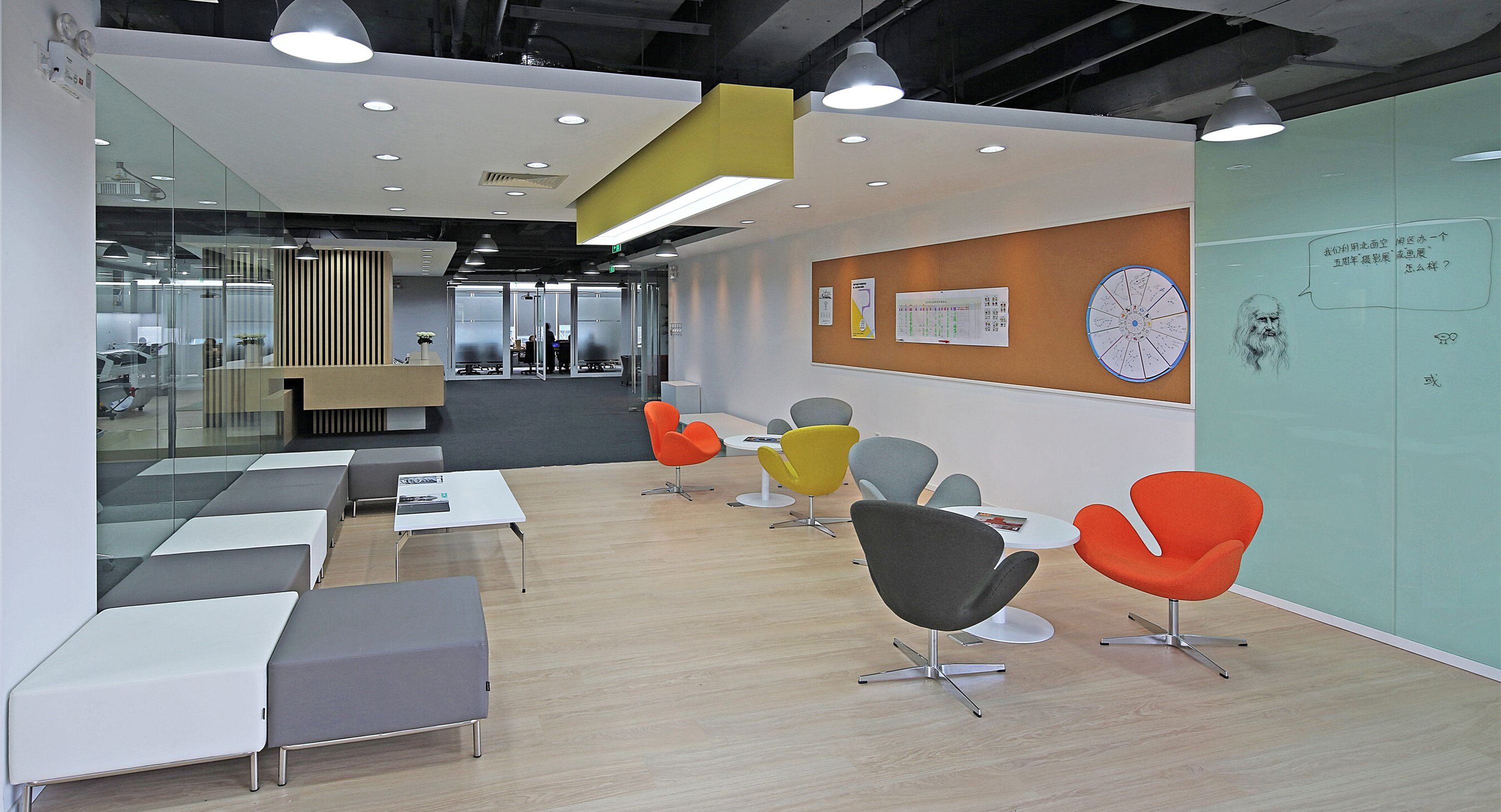 建筑工業loft風格辦公室裝修設計-第6張圖片-上海古都建筑設計集團