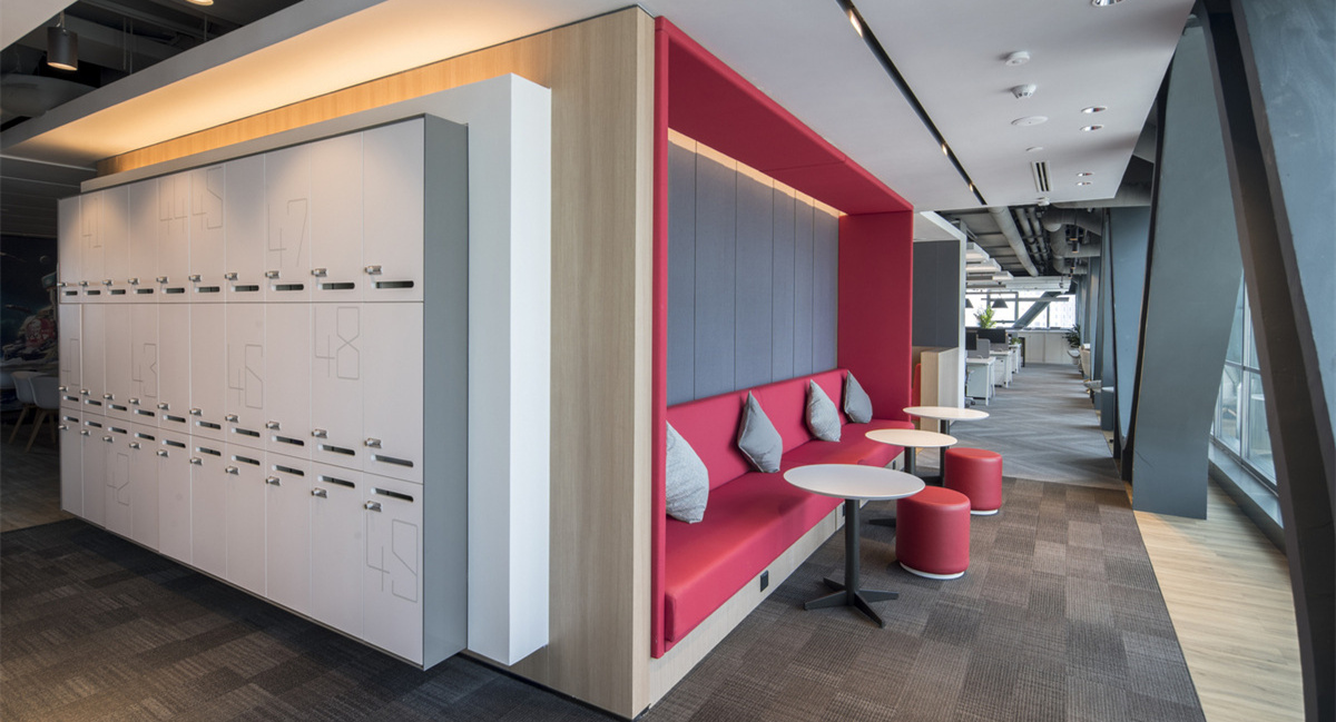 創意文化公司辦公室裝修設計-第1張圖片-上海古都建筑設計集團