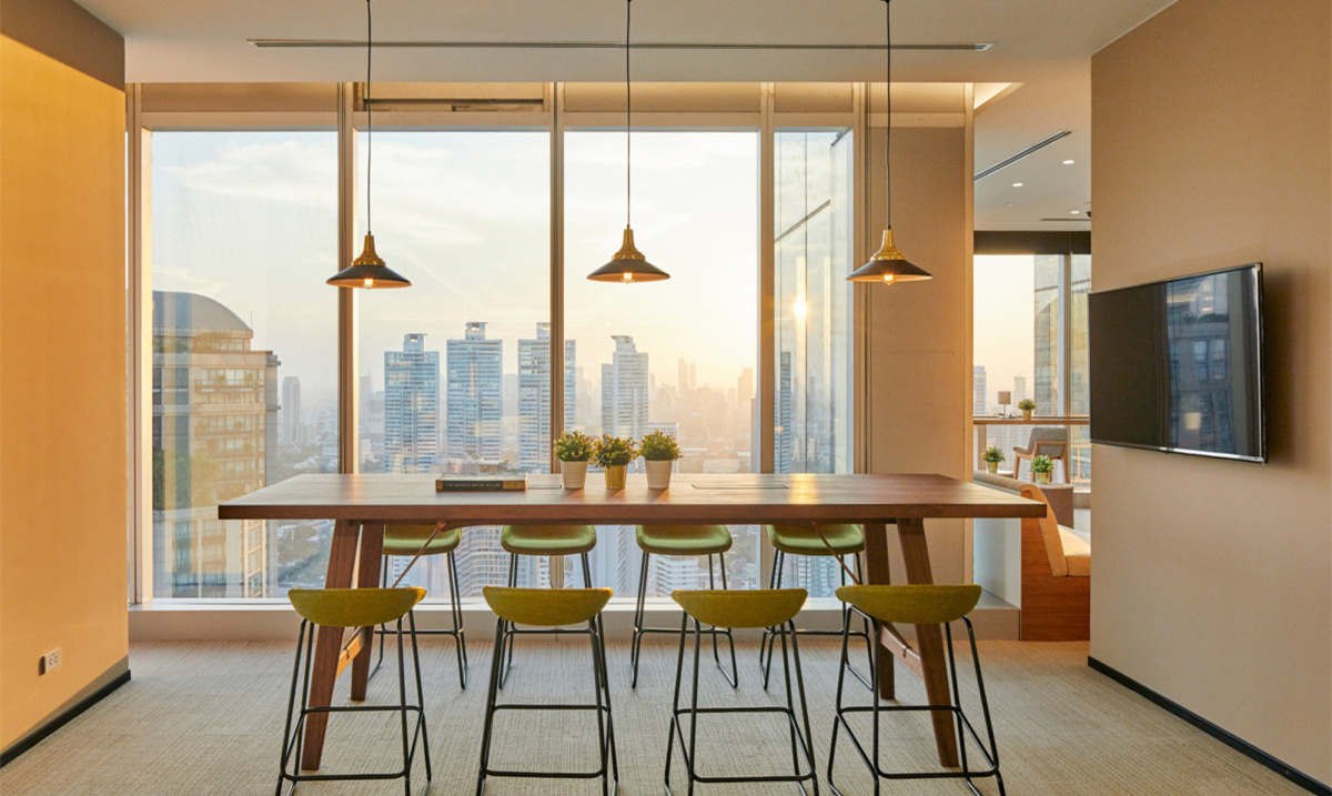 科技信息發展公司辦公室裝修設計-第2張圖片-上海古都建筑設計集團