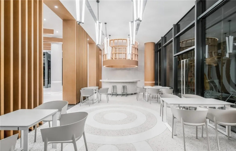 1200平品位咖啡廳裝修效果圖-第4張圖片-上海古都建筑設計集團