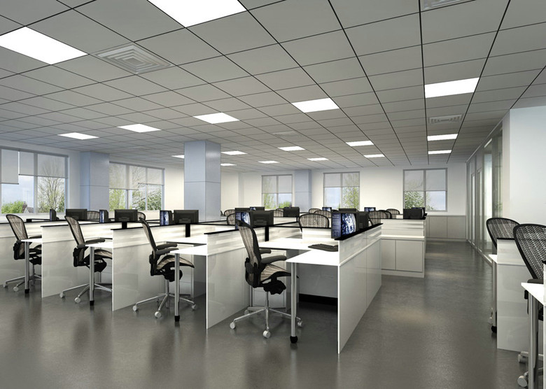 5000平制藥公司辦公空間設計效果-第1張圖片-上海古都建筑設計集團