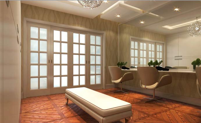 奉賢650平私人SPA養生會所中心裝修設計-第2張圖片-上海古都建筑設計集團