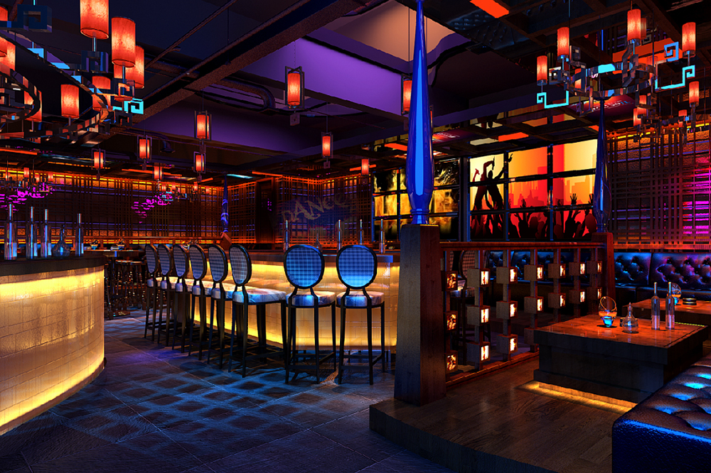 時尚潮流酒吧裝修設計風格-第3張圖片-上海古都建筑設計集團