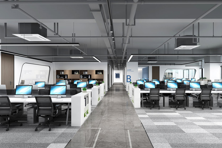 3000平現代化的設計元素辦公室裝潢效果-第6張圖片-上海古都建筑設計集團