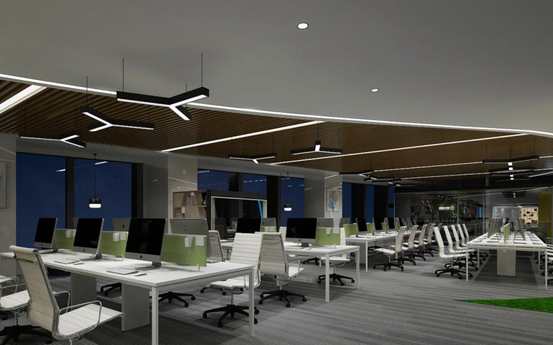 1600平控股集團辦公室裝修設計圖-第7張圖片-上海古都建筑設計集團