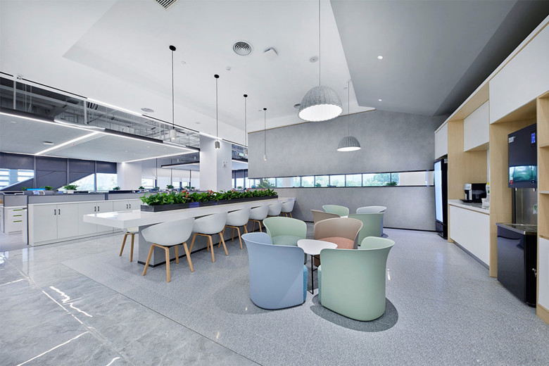 浦東張江4100平米辦公室設計裝潢實景-第6張圖片-上海古都建筑設計集團