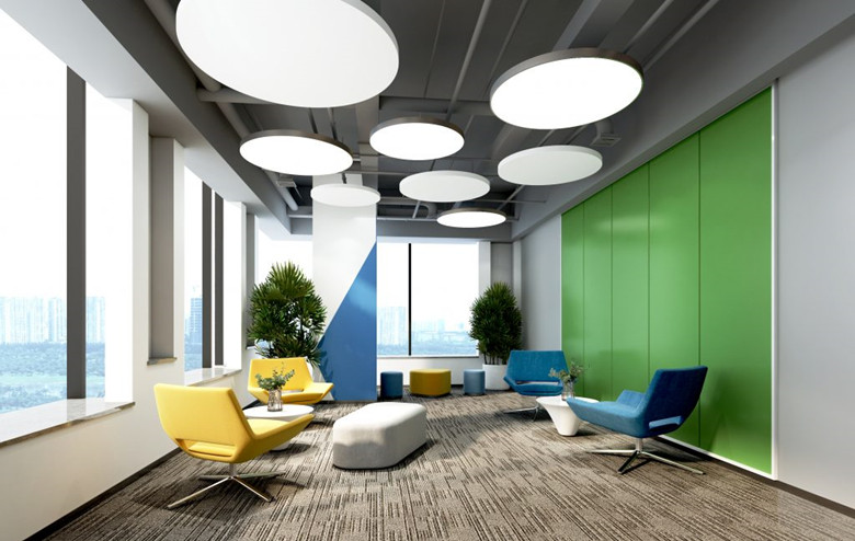 4000平辦公室設計布局效果-第4張圖片-上海古都建筑設計集團