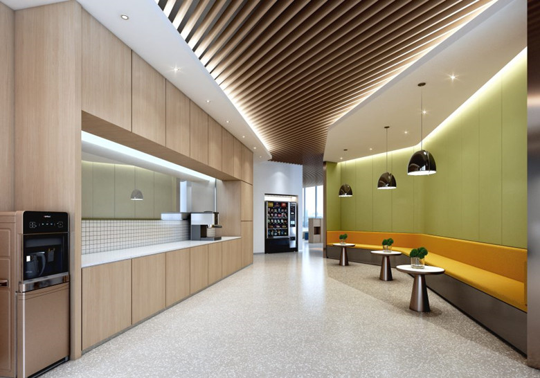 4000平辦公室設計布局效果-第5張圖片-上海古都建筑設計集團