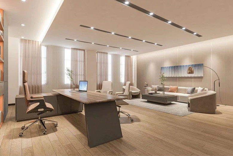 1100平現(xiàn)代風(fēng)格科技公司辦公空間設(shè)計(jì)-第3張圖片-上海古都建筑設(shè)計(jì)集團(tuán)