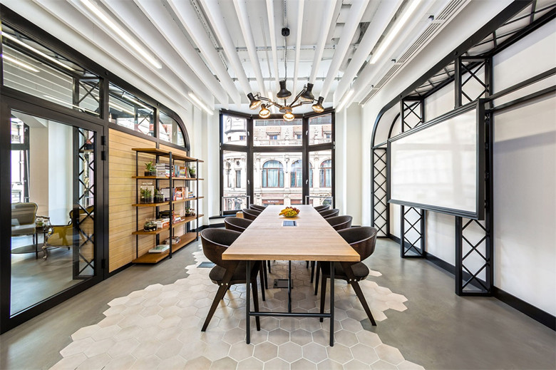 3000平創意風格辦公室設計裝修效果-第1張圖片-上海古都建筑設計集團