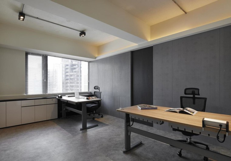 180平米工業風辦公空間裝修設計圖-第4張圖片-上海古都建筑設計集團