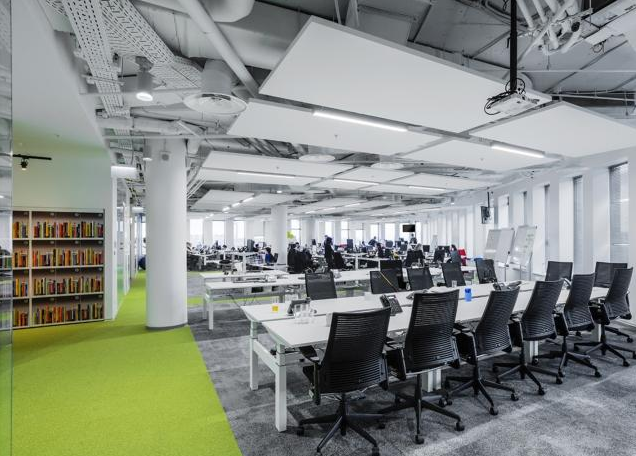 1300平米投資公司辦公空間設計圖-第5張圖片-上海古都建筑設計集團