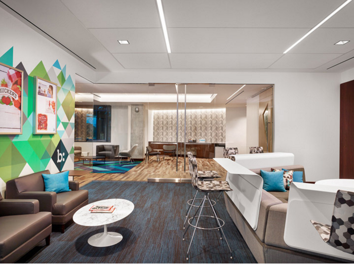 松江食品公司辦公室設計裝潢效果-第2張圖片-上海古都建筑設計集團