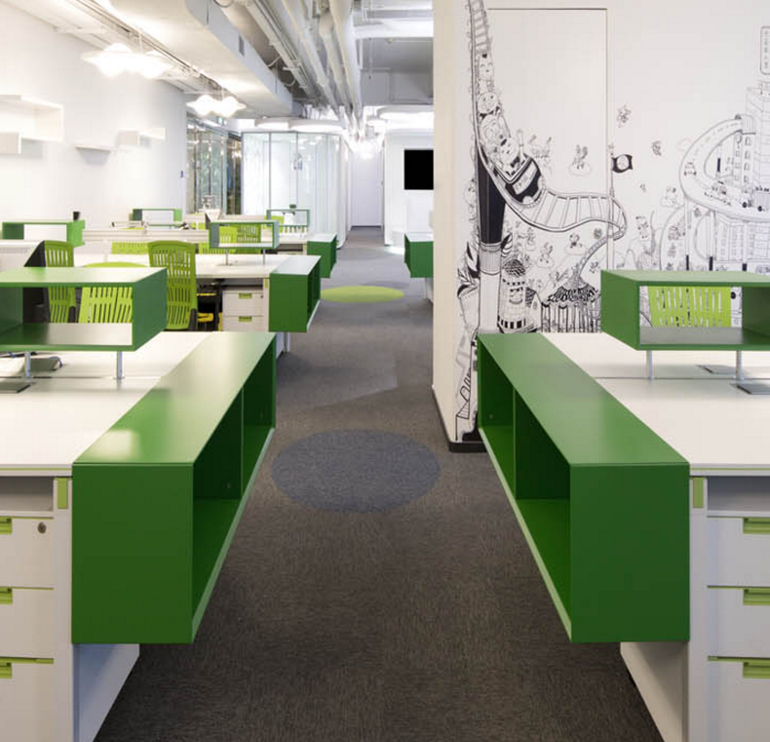 松江1000平餐飲公司辦公室裝潢設計圖-第1張圖片-上海古都建筑設計集團