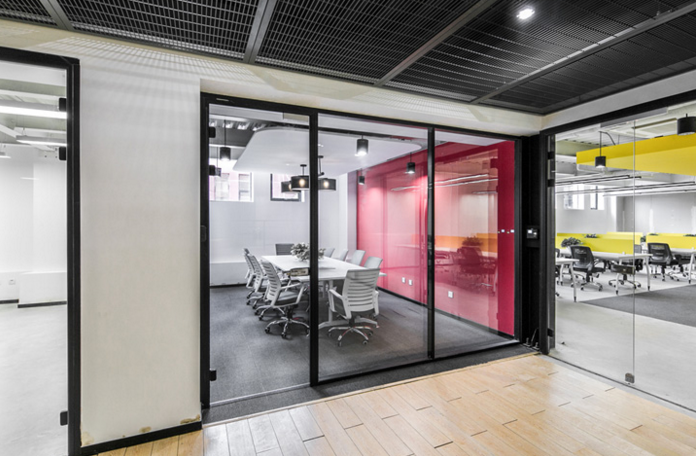 2800平米商務公司辦公室裝修圖片-第3張圖片-上海古都建筑設計集團