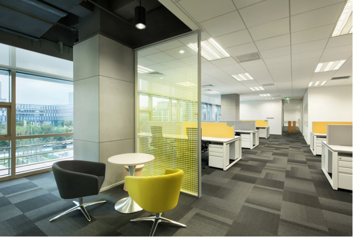 外企獨資公司辦公室設計布局效果-第1張圖片-上海古都建筑設計集團