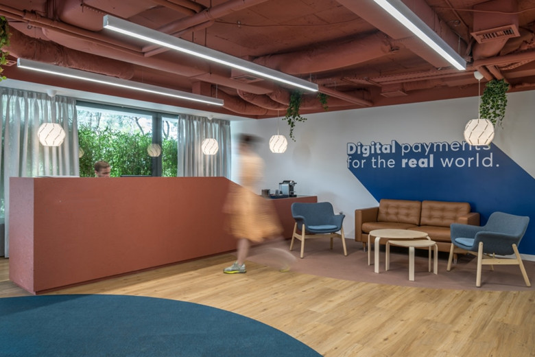 長寧1400平米通信公司辦公空間設計布局-辦公室裝修設計效果圖-第5張圖片-上海古都建筑設計集團