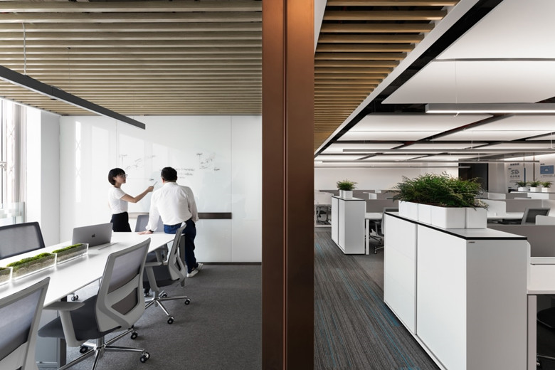 1700㎡科技研發公司辦公室裝修設計欣賞-辦公室裝修設計效果圖-第5張圖片-上海古都建筑設計集團